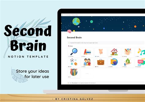Second Brain Notion Template Free