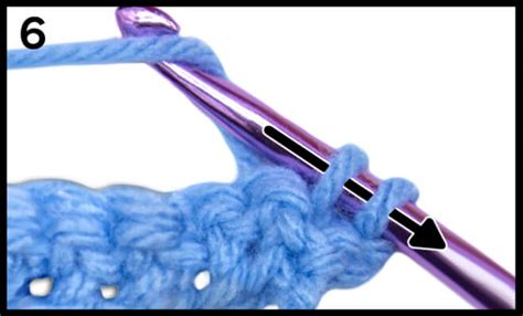 Second Row Of Crochet