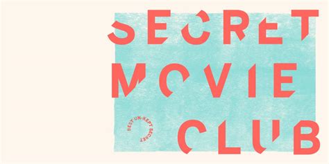 Secret Movie Club Calendar