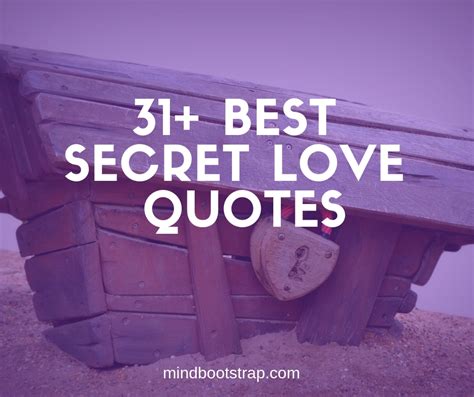 Secret Love Quotes
