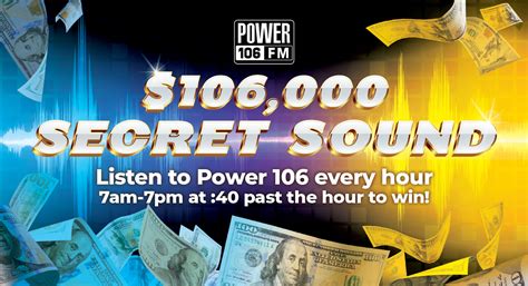 Secret Sound on Power 106