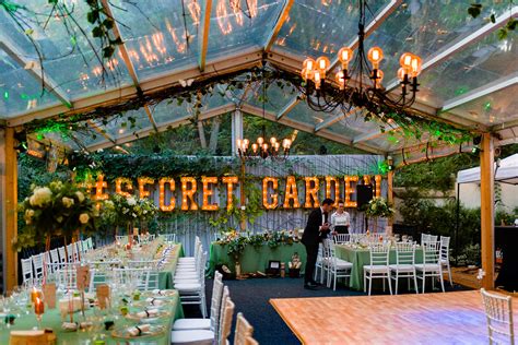 Secret garden event space