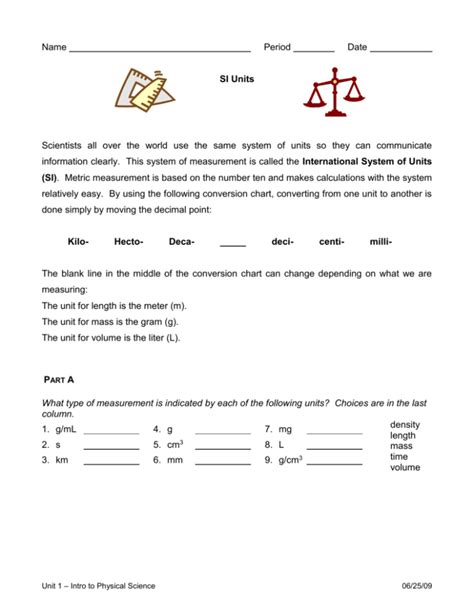 Guide For The Use of The International System Units