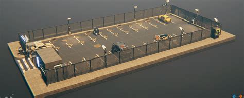 Secure Parking Lot