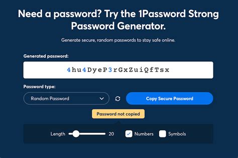 Secure Password Generator