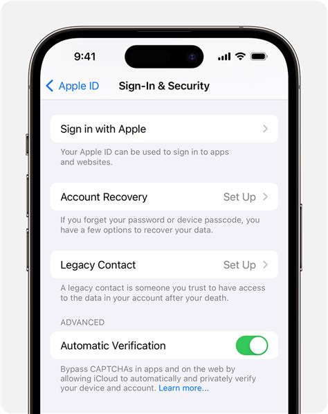 Secure Sign In with Apple
