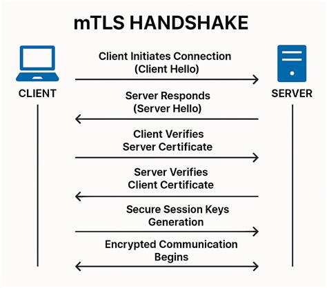 Diagram showing the TLS/SSL cryptographic handshake process