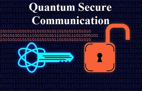 Secure quantum communication