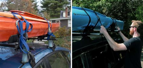 Securing Kayak with Straps