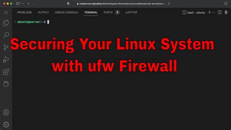 Securing a Linux System
