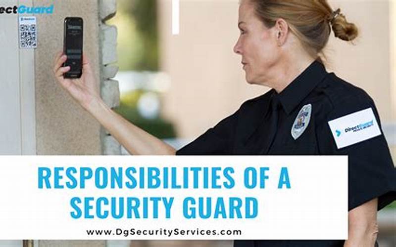 Security Guard Roles
