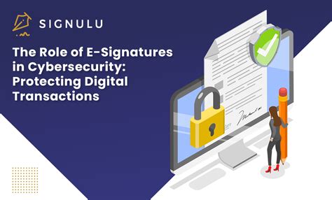 Security and e-signatures