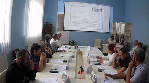 Ședința consiliului comunal