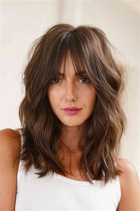 See-Through Bangs for 40s