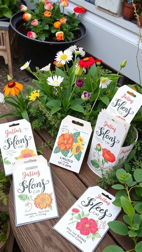 Seed Packets for a Blooming Spring