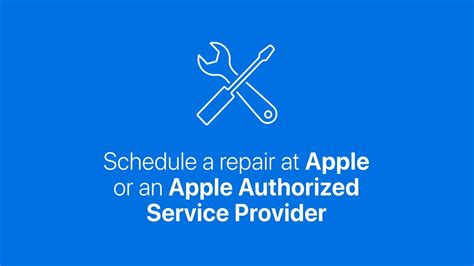 Seeking Assistance from an Authorized Apple Service Center