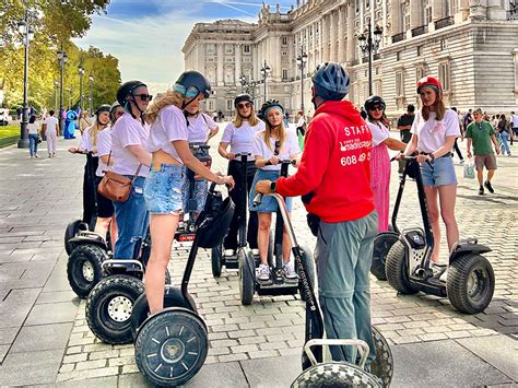 Segway through Madrid streets