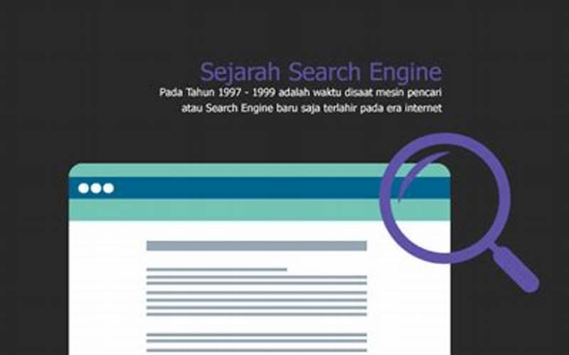 Sejarah Search Engine