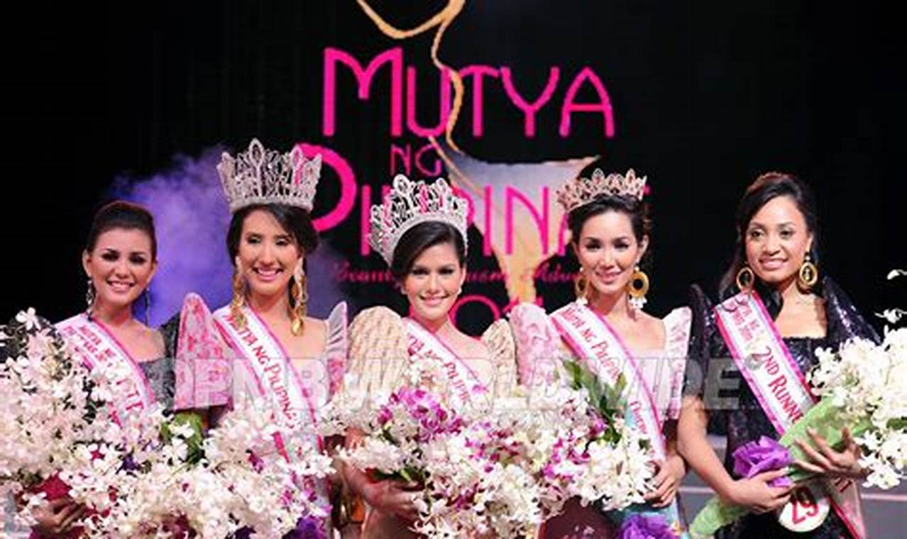 Sejarah Dan Perjalanan Kontes Mutya Ng Pilipinas