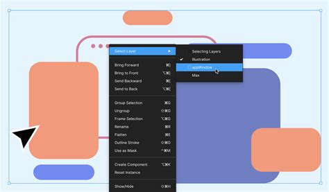 Select, move, and order objects – Figma Help Center