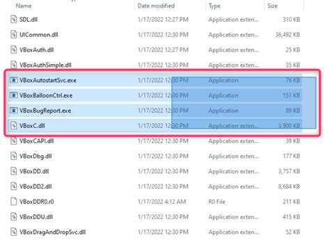 Select Consecutive Files Using the Mouse
