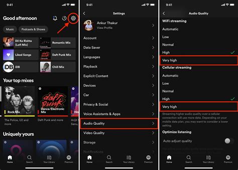 Select Song Quality