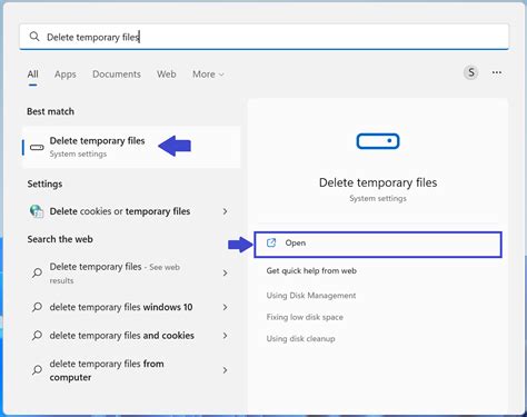 Select Temporary Files