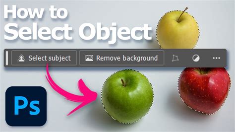 Select object in Photoshop