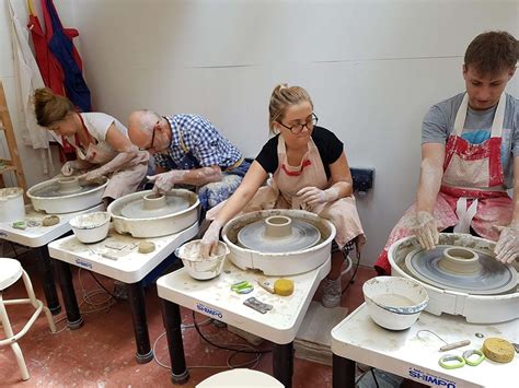 Selecting Pottery Class