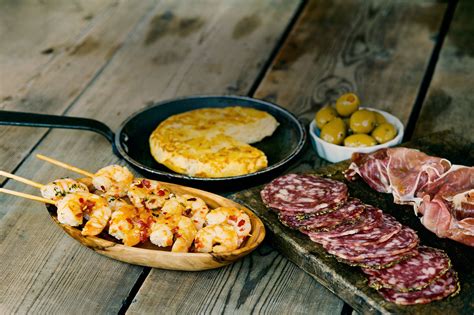 Selection of tapas