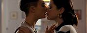 Selena Gomez Kisses Cara Delevingne