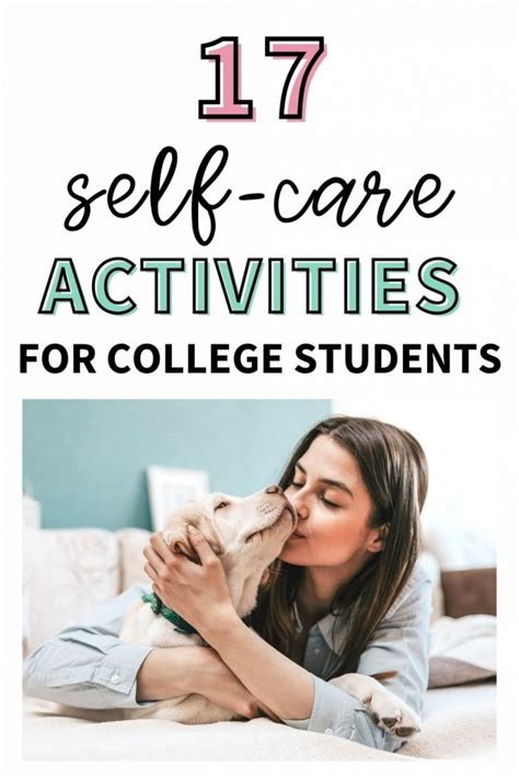 Self Care Activities For College Students