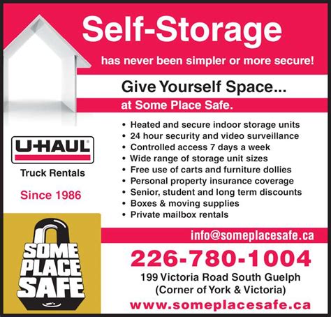 Self Storage Unit Advertisement