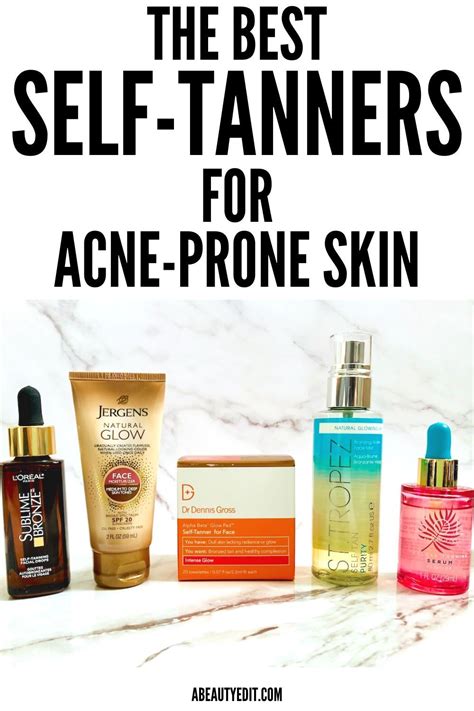 Glow-Up Your Complexion: Find The Best Self Tanner For Acne Prone Skin Today!