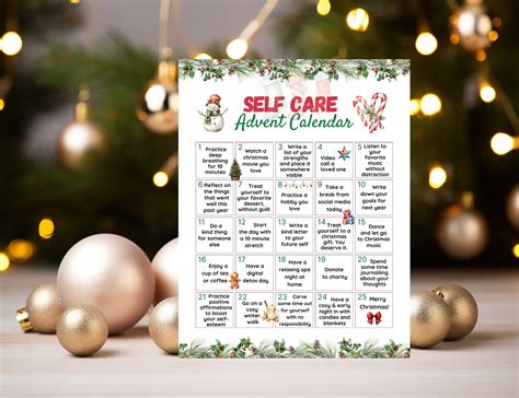 Self-Care Advent Calendar