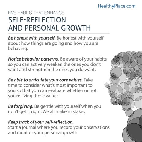 Self-Reflection Personal Growth