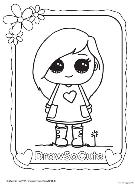 Selfie Draw So Cute Coloring Pages Printable Coloring Pages Cute