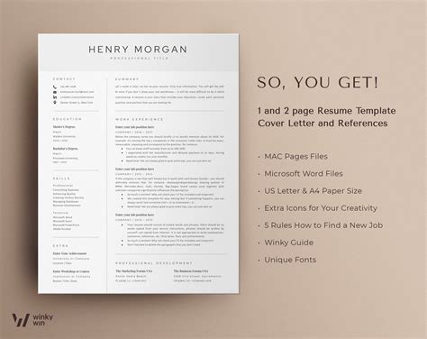 Sell Resume Templates