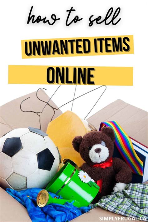 Selling Unwanted Items