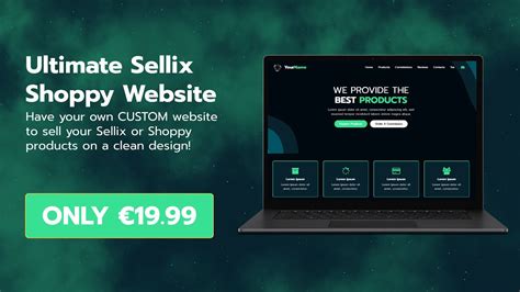 Sellix Website Template
