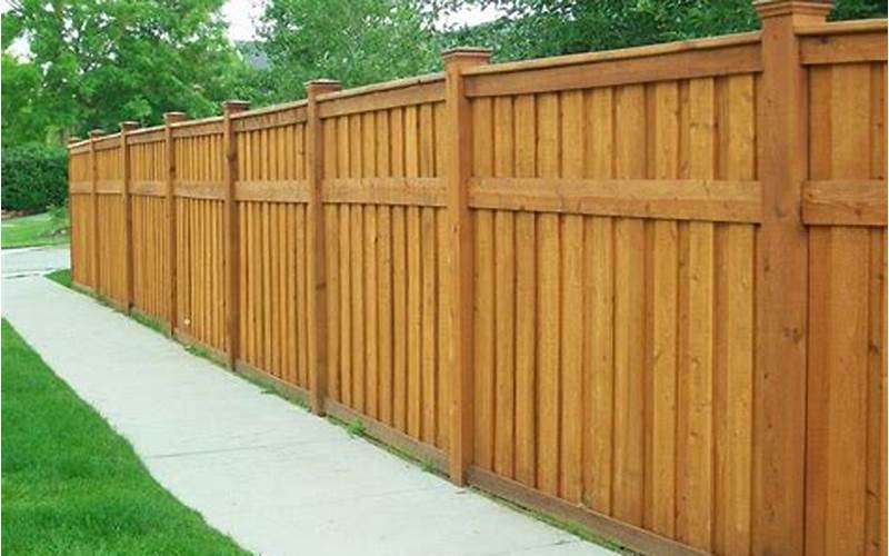 Semi Privacy Wood Fence: Balancing Seclusion And Style