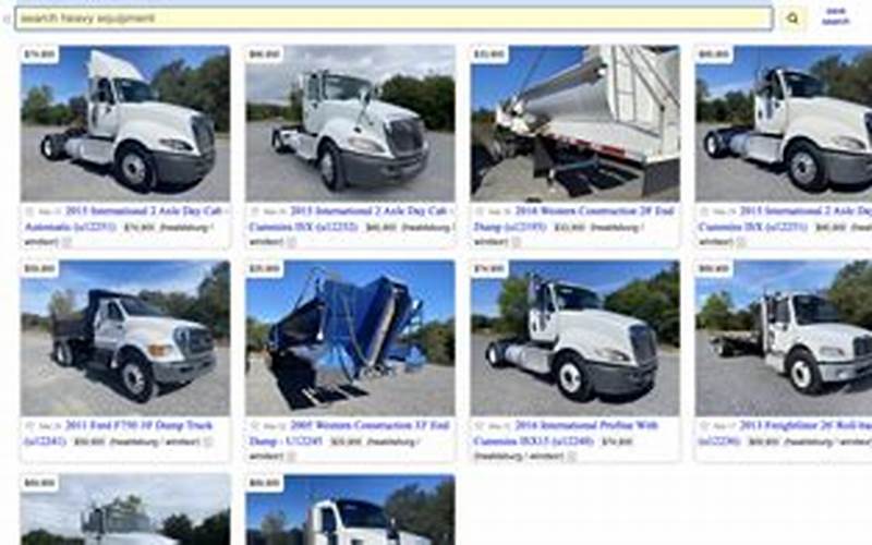 Semi Truck Listing On Craigslist