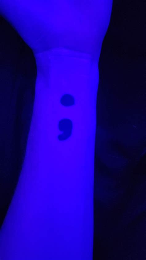 Semicolon Tattoo Cover Up