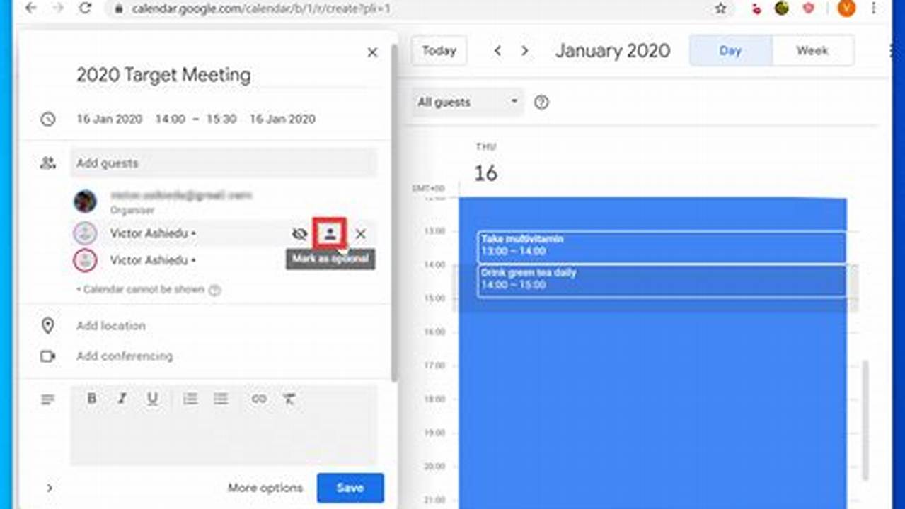 Send Invite From Google Calendar