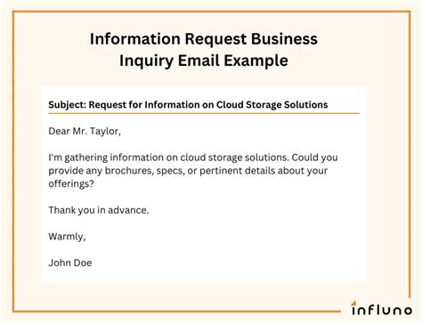 Send Inquiries & Information