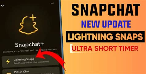 Send Lightning Snaps on Snapchat
