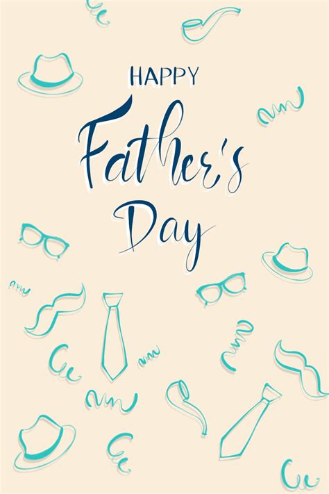 Modern Virtual Father's Day Card