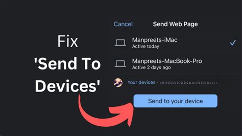 Send to Your Devices