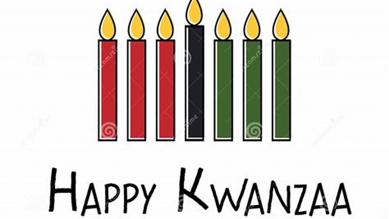 Sending Them A Text Message Or Email With A Kwanzaa Greeting., Free SVG Cut Files