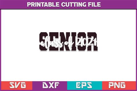 Download Senior 2021 Files Free PSD Mockups